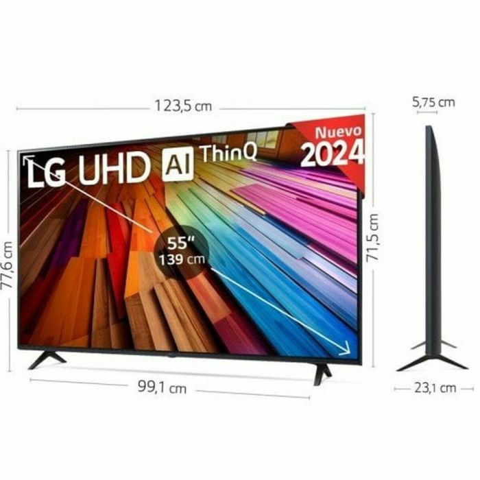 Smart TV LG 55UT80006LA 55" 4K Ultra HD LED HDR D-LED 5 Smart TV LG 55UT80006LA 55" 4K Ultra HD LED HDR D-LED 5