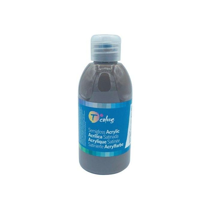Pintura Acrilica Tcolors 250 Ml (Botella) Marron