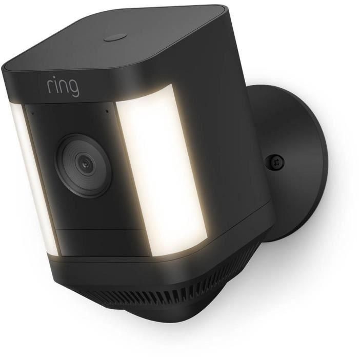 Cámara de seguridad con batería RING Spotlight Plus - Negra - UE 4 Cámara de seguridad con batería RING Spotlight Plus - Negra - UE 4