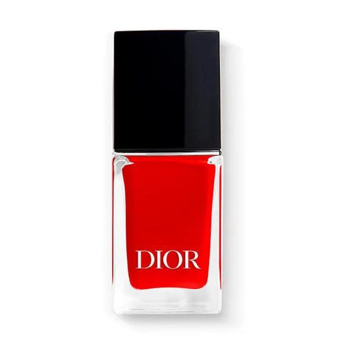 Dior #999 Esmalte de Uñas VERNIS Efecto Gel Brillo 3D Duración Excepcional Cobertura Total Rojo 10 ml