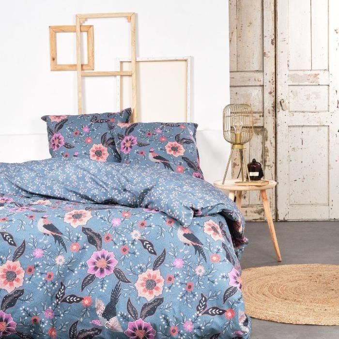 Set de cama - Today Sunshine - 240x260 cm - 2 personas - Algodón con estampado floral Set de cama - Today Sunshine - 240x260 cm - 2 personas - Algodón con estampado floral