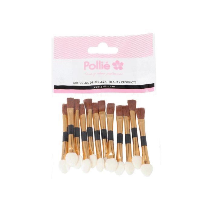 Eurostil Pack pinceles aplicadores sombra con esponja