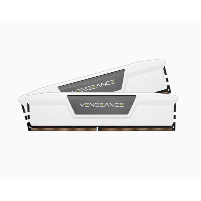 Memoria de RAM - Corsair - Revenge DDR5 - 32GB 2x16GB DIMM - 5200 MHz - 1.25V - Blanco (CMK32GX5M2B5200C40W) Memoria de RAM - Corsair - Revenge DDR5 - 32GB 2x16GB DIMM - 5200 MHz - 1.25V - Blanco (CMK32GX5M2B5200C40W)