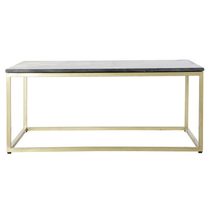 Mesa de Centro DKD Home Decor Negro Dorado Mármol Hierro 100 x 61 x 43 cm 1 Mesa de Centro DKD Home Decor Negro Dorado Mármol Hierro 100 x 61 x 43 cm 1
