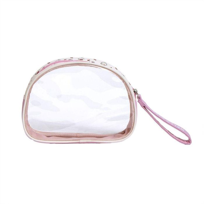 Neceser de Viaje Hello Kitty Rosa 100 % Poliuretano 2 Neceser de Viaje Hello Kitty Rosa 100 % Poliuretano 2