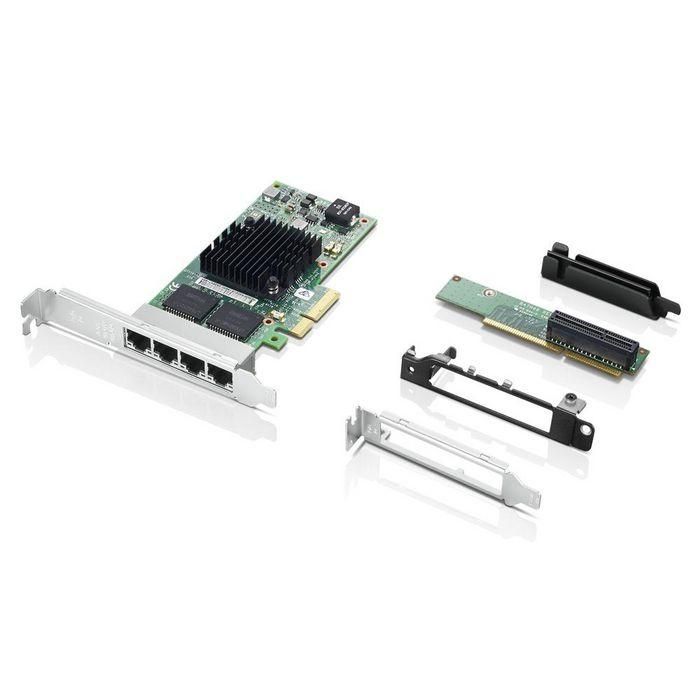 Lenovo I350-T4 - Tarjeta de Expansión Ethernet de 4 Puertos Intel Gigabit PCI Express para Think Desktop/Workstation