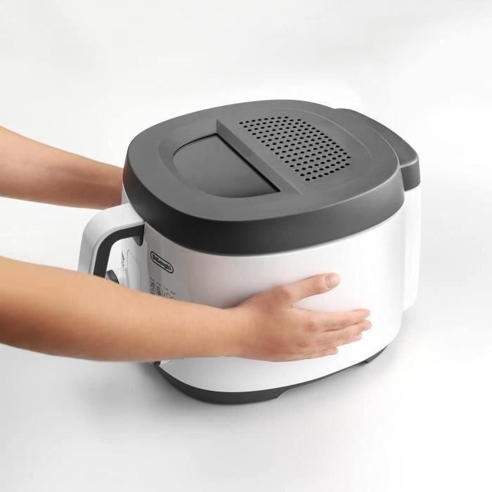 Freidora Eléctrica Delonghi FS3021 - Capacidad: 2L - 1800W - Recipiente Antiadherente 2 Freidora Eléctrica Delonghi FS3021 - Capacidad: 2L - 1800W - Recipiente Antiadherente 2