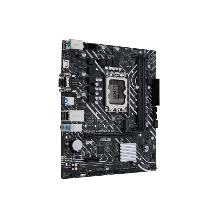 Asus 90MB1A00-M0EAY0 Placa Base Prime H610M-D D4 LGA 1700 Intel H610 Micro ATX DDR4 PCIe 4.0 para 12ª/13ª Gen. 1 Asus 90MB1A00-M0EAY0 Placa Base Prime H610M-D D4 LGA 1700 Intel H610 Micro ATX DDR4 PCIe 4.0 para 12ª/13ª Gen. 1
