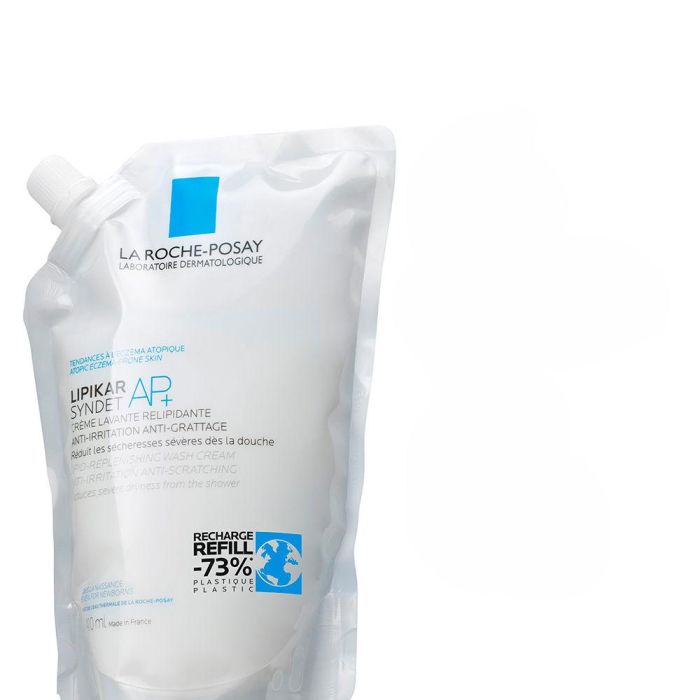 La Roche Posay LIPIKAR SYNDET AP+ Crema de Ducha Relipidizante Anti-irritaciones Piel Atópica Recarga 400 ml 2
