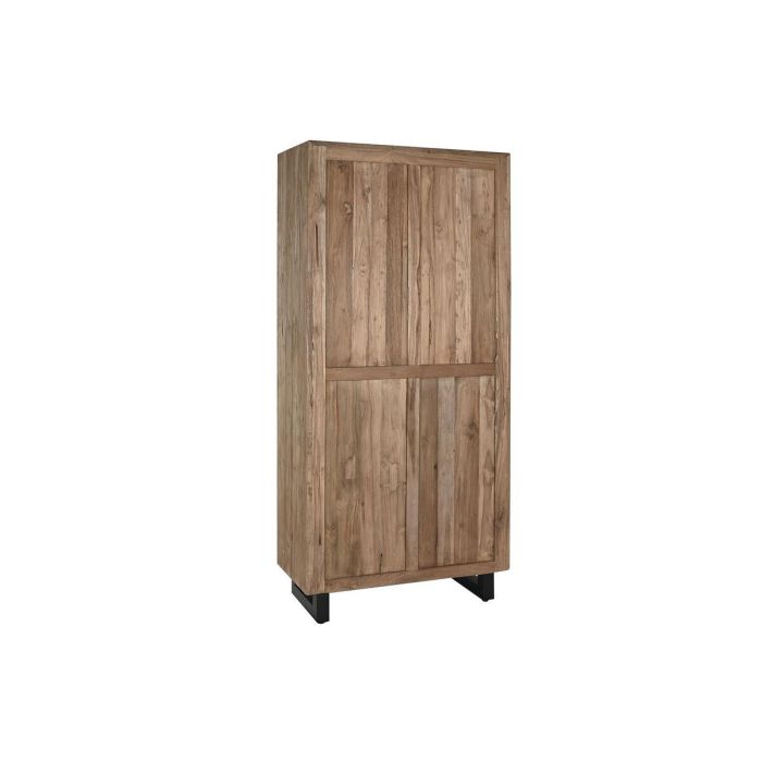 Armario Home ESPRIT madera de teca Fibra de coco 85 X 40 X 185 cm 8 Armario Home ESPRIT madera de teca Fibra de coco 85 X 40 X 185 cm 8