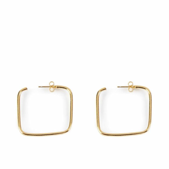 Shabama Par de Pendientes Moore Cuadrados Oro Brillo para Mujer, Diseño Cuadrado de 3 cm, Joyería Elegante y Atemporal Shabama Par de Pendientes Moore Cuadrados Oro Brillo para Mujer, Diseño Cuadrado de 3 cm, Joyería Elegante y Atemporal