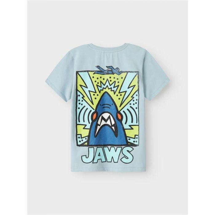 Camiseta de Manga Corta Infantil Name It Nkmmakai Jaws Nreg Box Sky 6-12 Meses 2 Camiseta de Manga Corta Infantil Name It Nkmmakai Jaws Nreg Box Sky 6-12 Meses 2