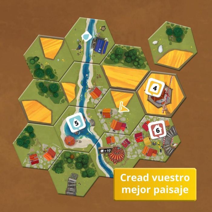 Juego mesa Dorfromantik español 2