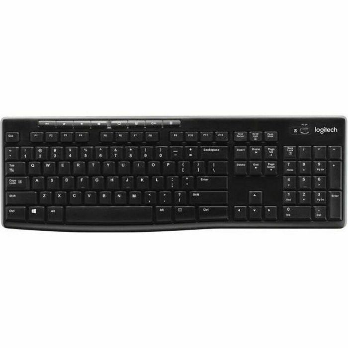 Logitech Teclado K270 Wireless Francés Inalámbrico 2.4 GHz hasta 10m, Resistente a Salpicaduras, Compatible con Windows 7/Vista/XP 0 Logitech Teclado K270 Wireless Francés Inalámbrico 2.4 GHz hasta 10m, Resistente a Salpicaduras, Compatible con Windows 7/Vista/XP 0