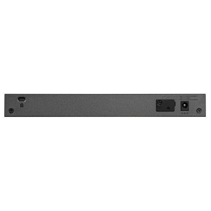 Netgear 8x 10/100/1000Mbps Gigabit Ethernet, 8 PoE+ ports, up to 30W per port, 60W Budget, 0.6kg, Fanless 5 Netgear 8x 10/100/1000Mbps Gigabit Ethernet, 8 PoE+ ports, up to 30W per port, 60W Budget, 0.6kg, Fanless 5