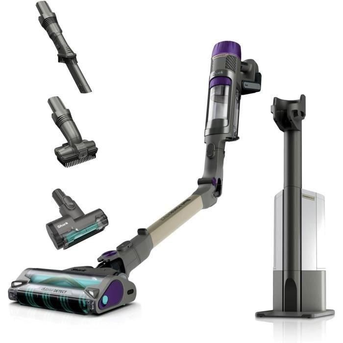 Shark IP3251EUT Aspiradora Escoba Power Detect con Dirt, Edge, Floor y Duoclean Detect, Vaciado Automático y Antialérgeno Shark IP3251EUT Aspiradora Escoba Power Detect con Dirt, Edge, Floor y Duoclean Detect, Vaciado Automático y Antialérgeno