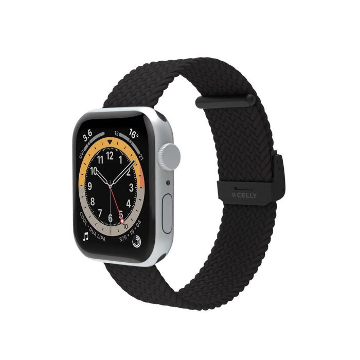 Correa para Reloj Celly WBANDBRAIDEDBK 1 Correa para Reloj Celly WBANDBRAIDEDBK 1