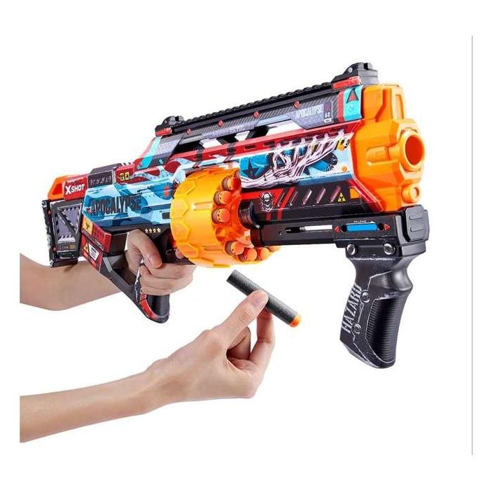 Pistola x-shot sonic skins last stand con 16 dardos 60x30 cm - modelos surtidos Pistola x-shot sonic skins last stand con 16 dardos 60x30 cm - modelos surtidos