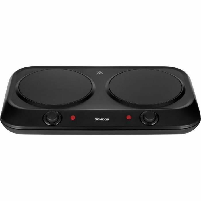 Placa de cocción por infrarrojos - SENCOR - SCP 2263BK - 2400 W - 2 fuegos - Negro Placa de cocción por infrarrojos - SENCOR - SCP 2263BK - 2400 W - 2 fuegos - Negro