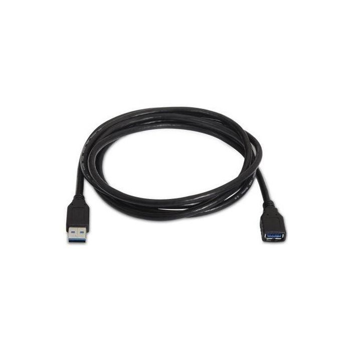 AISENS - CABLE USB 3.0, TIPO A/M-A/H, NEGRO, 1.0M 1 AISENS - CABLE USB 3.0, TIPO A/M-A/H, NEGRO, 1.0M 1