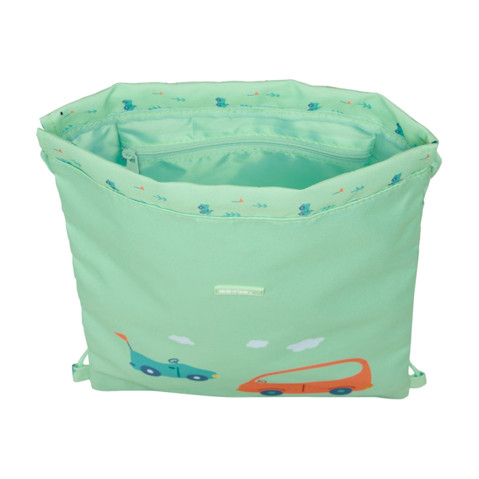 Bolsa Mochila con Cuerdas Safta Coches Verde 26 x 34 x 1 cm 3 Bolsa Mochila con Cuerdas Safta Coches Verde 26 x 34 x 1 cm 3