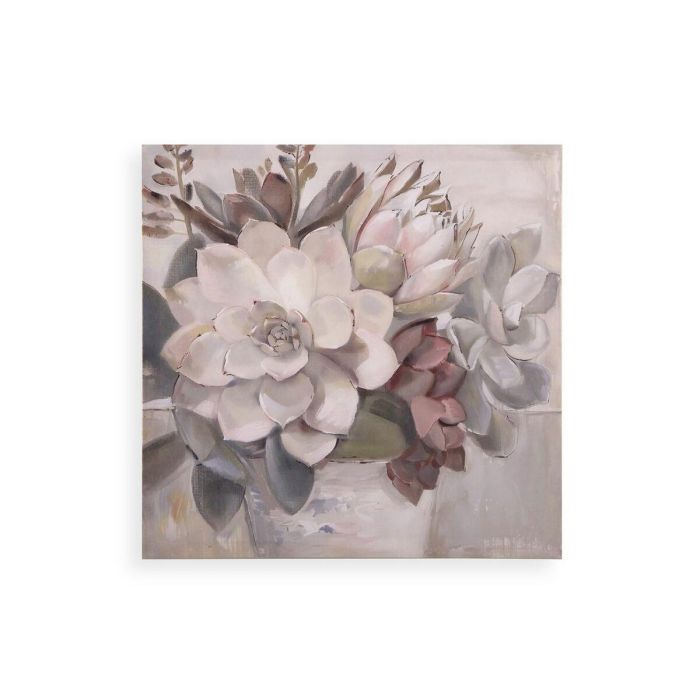 Cuadro Versa Flores 2,5 x 40 x 40 cm 3 Cuadro Versa Flores 2,5 x 40 x 40 cm 3