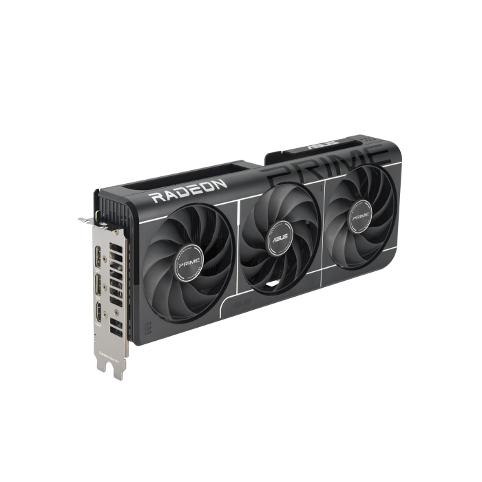 ASUS RX9060XT-O8G Radeon RX 9060 XT 8GB GDDR6 OC con 3 ventiladores Axial-tech PCI Express 5.0 1