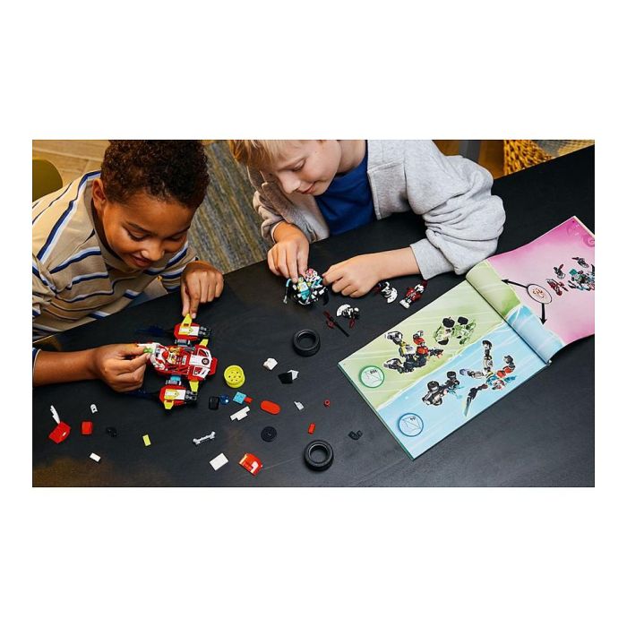 LEGO 71497 DREAMZzz Meca Tigre de Cooper y Bólido de Zero, Juego de Construcción, 1006 Piezas, 9+ Años