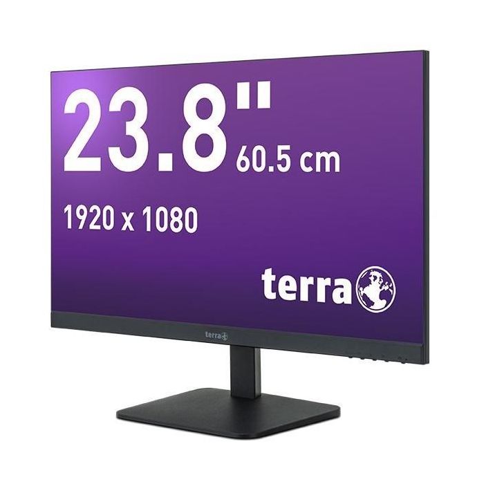 60.5cm/23.8" (1920x1080) TERRA 2427W V2 16:9 FHD VA 5ms 100Hz HDMI DP USB-C Vesa Black 1 60.5cm/23.8" (1920x1080) TERRA 2427W V2 16:9 FHD VA 5ms 100Hz HDMI DP USB-C Vesa Black 1