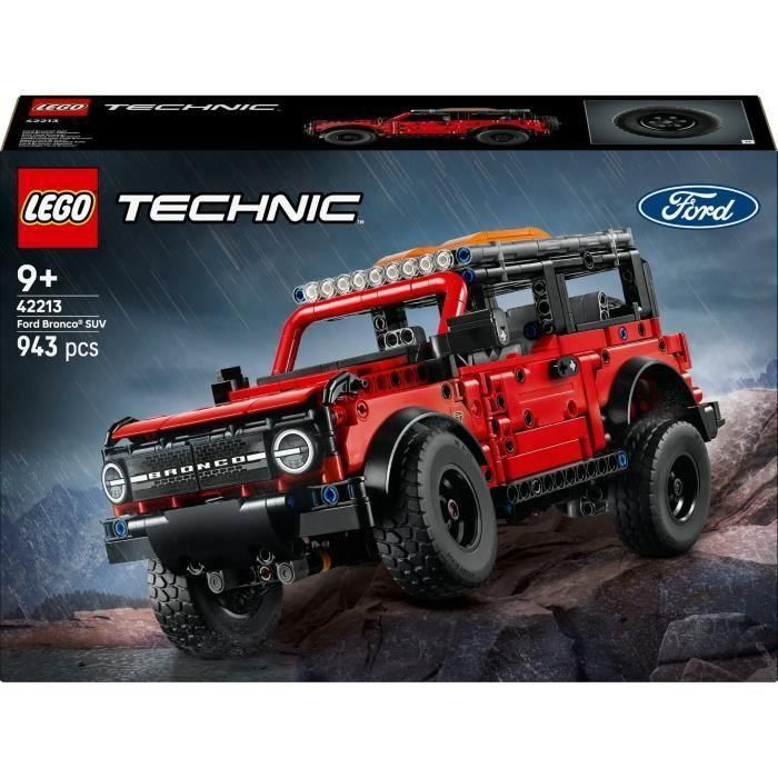 LEGO Ford Bronco SUV 42213 - Set de construcción coleccionable Technic para niños a partir de 9 años 5 LEGO Ford Bronco SUV 42213 - Set de construcción coleccionable Technic para niños a partir de 9 años 5