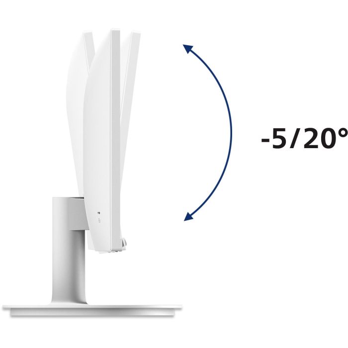 Monitor Philips 241V8AW/00 23.8 Pulgadas FHD IPS 75Hz Blanco 3