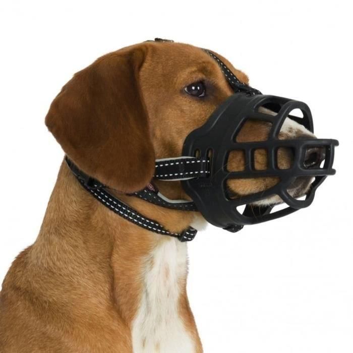 TRIXIE Muzzle Bozal Flex - Goma - Talla XL/XXL - Negro 2 TRIXIE Muzzle Bozal Flex - Goma - Talla XL/XXL - Negro 2