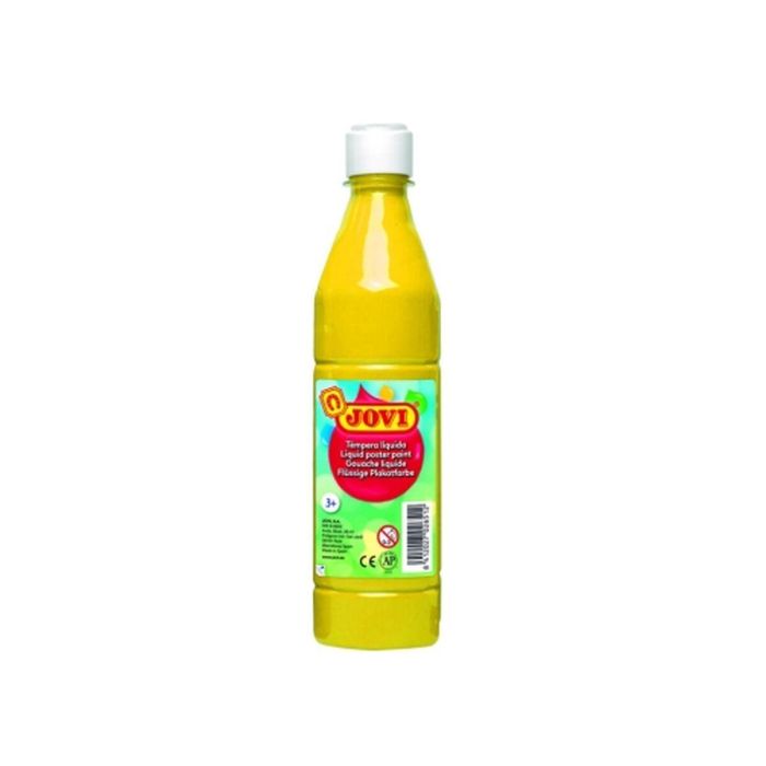 Témpera Jovi Amarillo 500 ml (12 Unidades) 2 Témpera Jovi Amarillo 500 ml (12 Unidades) 2