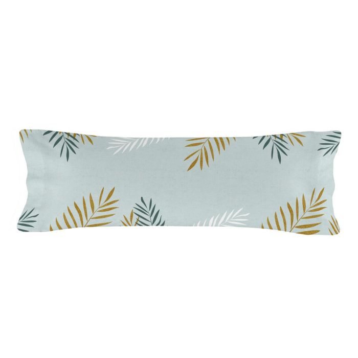 Funda de almohada HappyFriday Blanc Foliage Mint Multicolor 45 x 110 cm