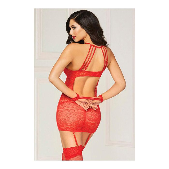 Vestido Seven Til Midnight Rojo (Talla única) 1 Vestido Seven Til Midnight Rojo (Talla única) 1