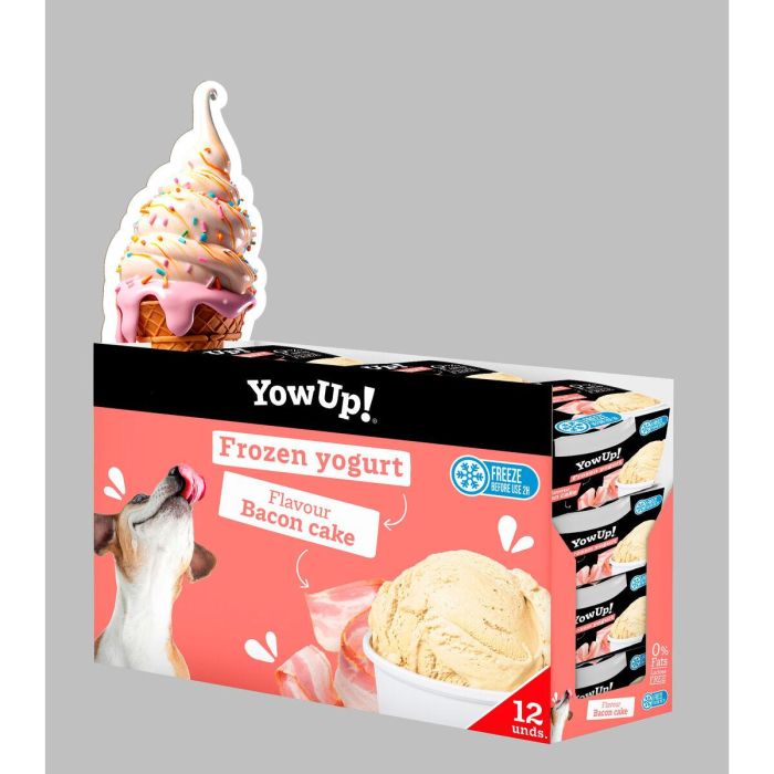 Yow Up Yogur Helado Bacon Caja Display 12x110 gr 1