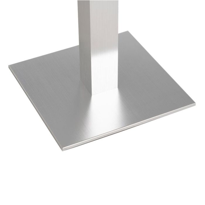 Patas para Mesa Cromo Aluminio Salón 45 X 45 X 72 cm