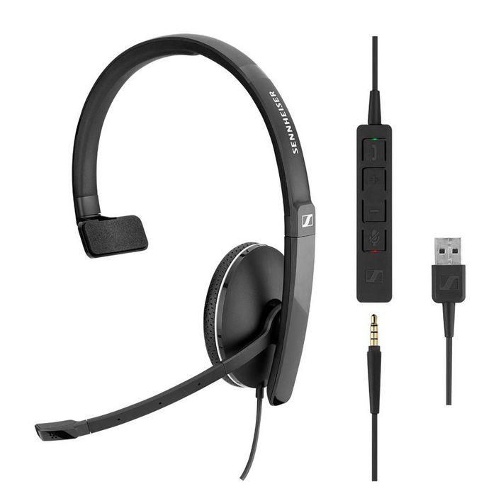 EPOS Monaural, 115 dB SPL, 3.5 mm, detachable USB cable, noise-cancelling microphone EPOS Monaural, 115 dB SPL, 3.5 mm, detachable USB cable, noise-cancelling microphone