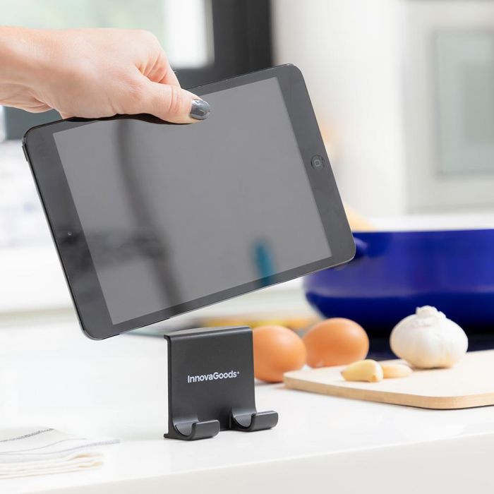Soporte con Pinza Multiposición para Móvil Cliplink InnovaGoods 5 Soporte con Pinza Multiposición para Móvil Cliplink InnovaGoods 5