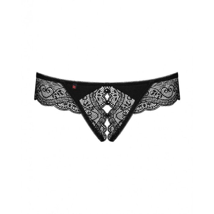 Tanga con Encaje Miamor Obsessive Miamor Negro S/M 3