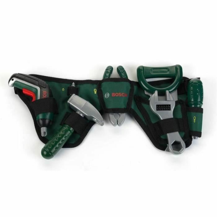 BOSCH Ixolino II Cinturón de herramientas juguete para niños con taladro inalámbrico, destornillador, sierra, alicates y martillo 1 BOSCH Ixolino II Cinturón de herramientas juguete para niños con taladro inalámbrico, destornillador, sierra, alicates y martillo 1
