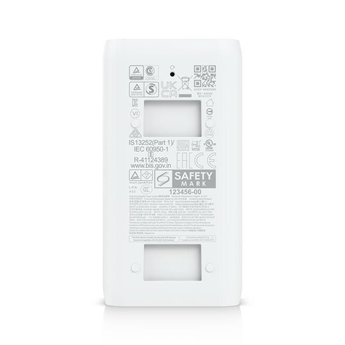 Ubiquiti RJ45 Adaptador PoE Gigabit para Dispositivos UniFi, 200mV p-p, 15W, 500mA 2