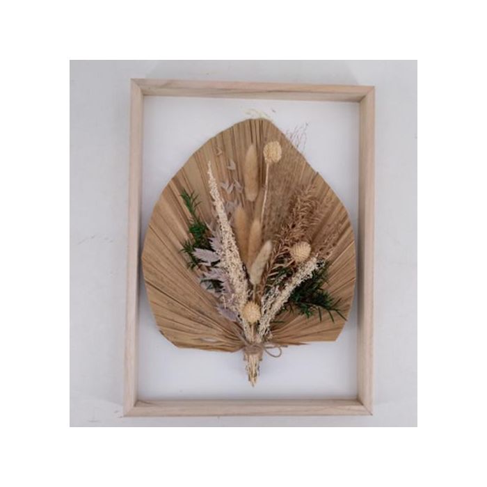 DKD Home Decor Decoración de Pared Boho Marrón en MDF | Set de 2 Unidades | Dimensiones: 40 cm Alto x 30 cm Ancho x 3 cm Fondo