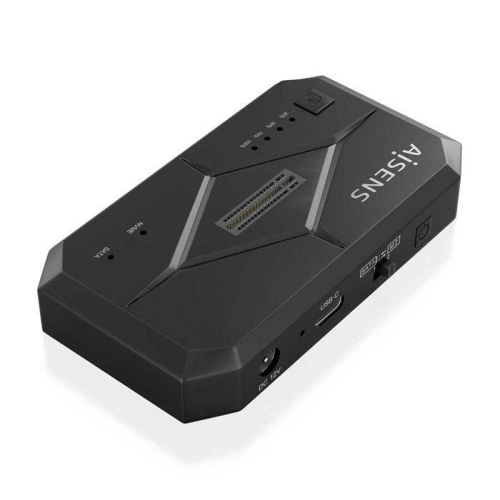 AISENS - ESTACION DE DOCKING ASDS-M2SATA04B SATA 2.5/3.5, M.2 NVMe A USB 3.0/3.1 GEN1, CLONE, NEGRO 1 AISENS - ESTACION DE DOCKING ASDS-M2SATA04B SATA 2.5/3.5, M.2 NVMe A USB 3.0/3.1 GEN1, CLONE, NEGRO 1