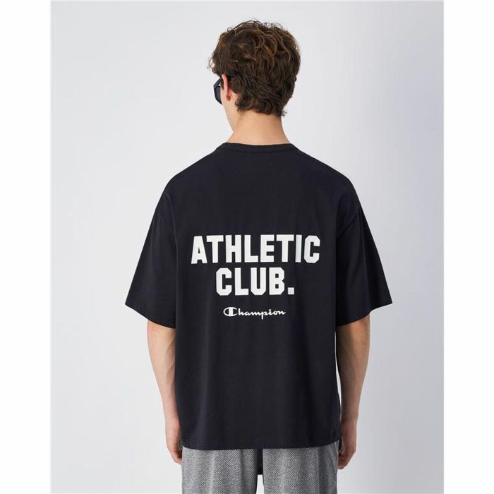 Camiseta de Manga Corta Hombre Champion SS Negro 2