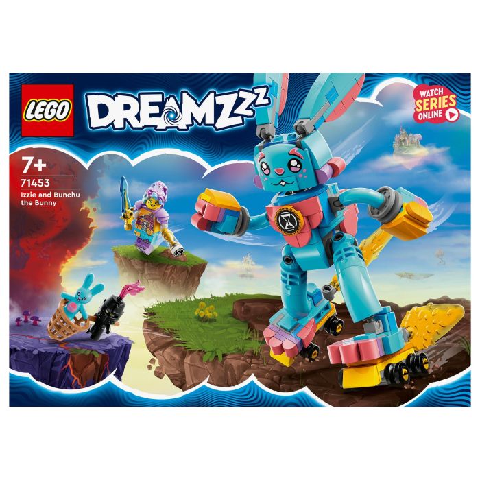 LEGO DREAMZzz Izzie y el Conejo Bunchu 71453 Set de Construcción para Niños +7 Años