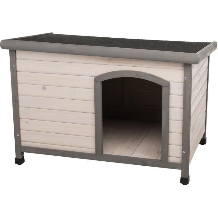 TRIXIE - Natura - Caseta para perros Talla M 104×72×68 cm. Techo plano clásico TRIXIE - Natura - Caseta para perros Talla M 104×72×68 cm. Techo plano clásico