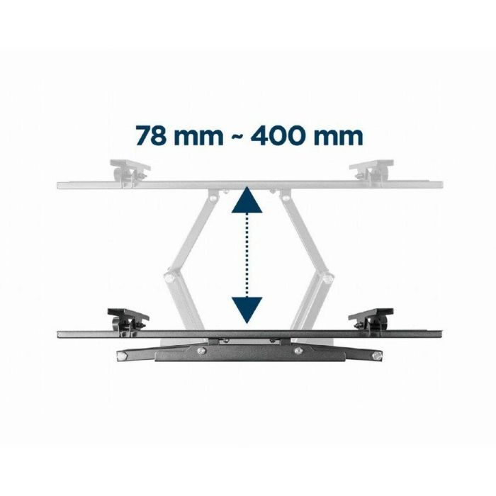 Gembird WM-70ST-01 Soporte TV Articulado 37-70" (94-178cm) Inclinable Giratorio VESA 200x200-600x400mm 35kg Negro 1 Gembird WM-70ST-01 Soporte TV Articulado 37-70" (94-178cm) Inclinable Giratorio VESA 200x200-600x400mm 35kg Negro 1