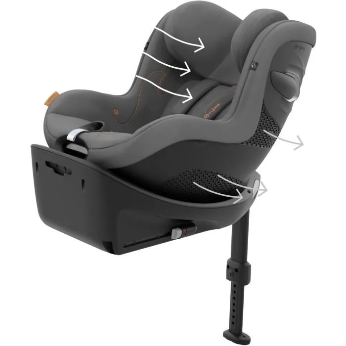 Cybex Gold Sirona G i-Size Silla de Coche - Gris Lava CYB1701907973288 4