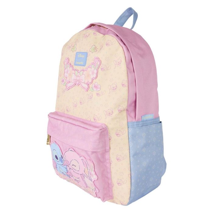 Mochila nylon Stitch & Angel Stitch Disney Loungefly 43cm 1